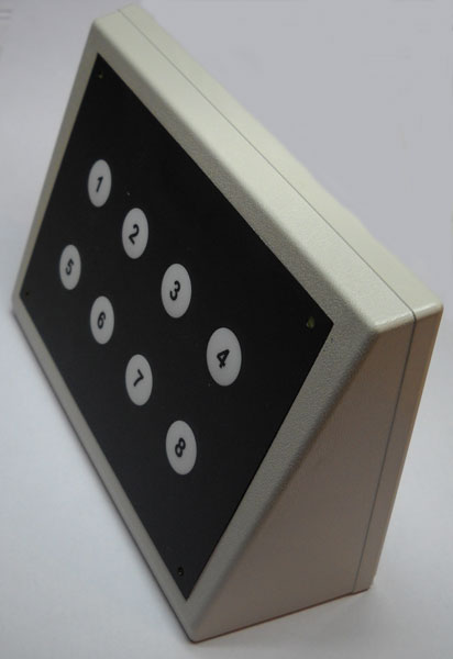 RS232 8 Button Box (Lighted)